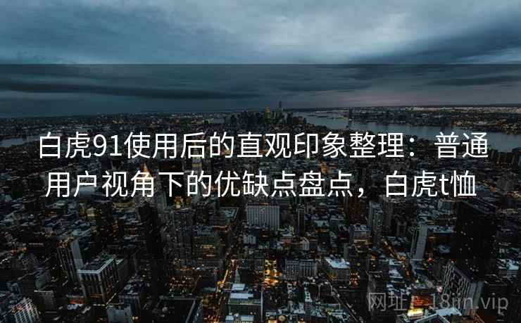 白虎91使用后的直观印象整理：普通用户视角下的优缺点盘点，白虎t恤