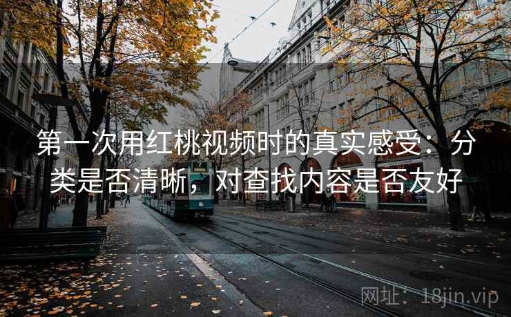 第一次用红桃视频时的真实感受：分类是否清晰，对查找内容是否友好